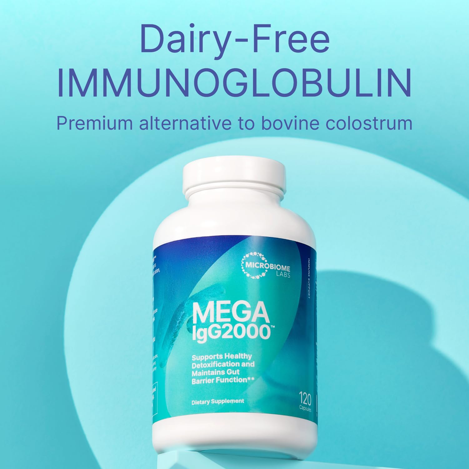 Amazon.com: Microbiome Labs Mega IgG2000 Capsules - Dairy Free